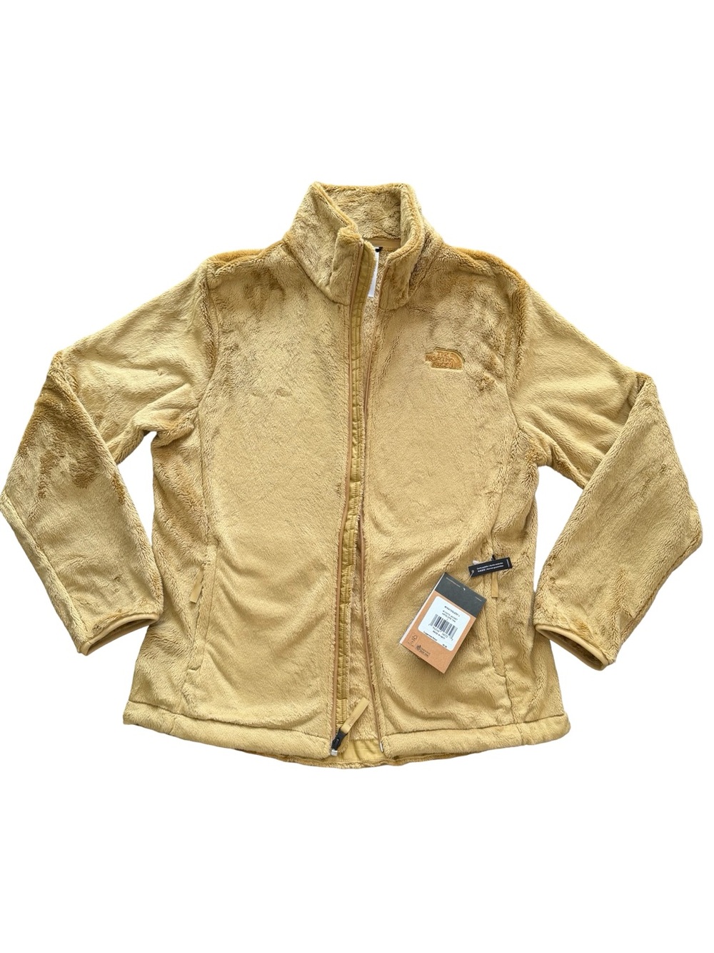 The North Face Women’s Osito Full-Zip Fleece Jacket in Antelope Tan Size L,NWT